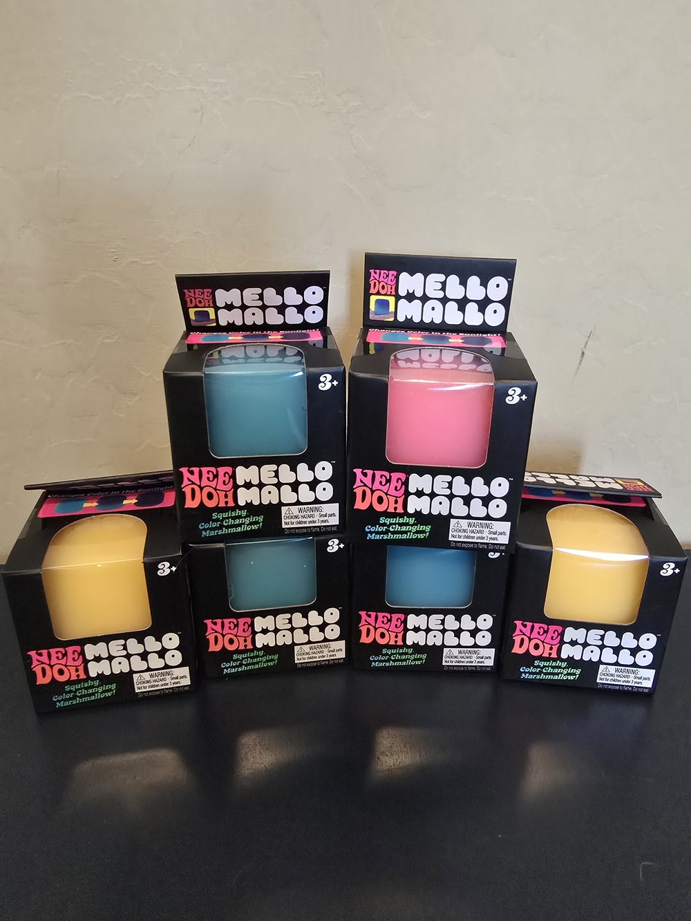 Authentic NeeDoh Mello Mallo Color Change Squishy Marshmallow LISTING IS FOR ONE